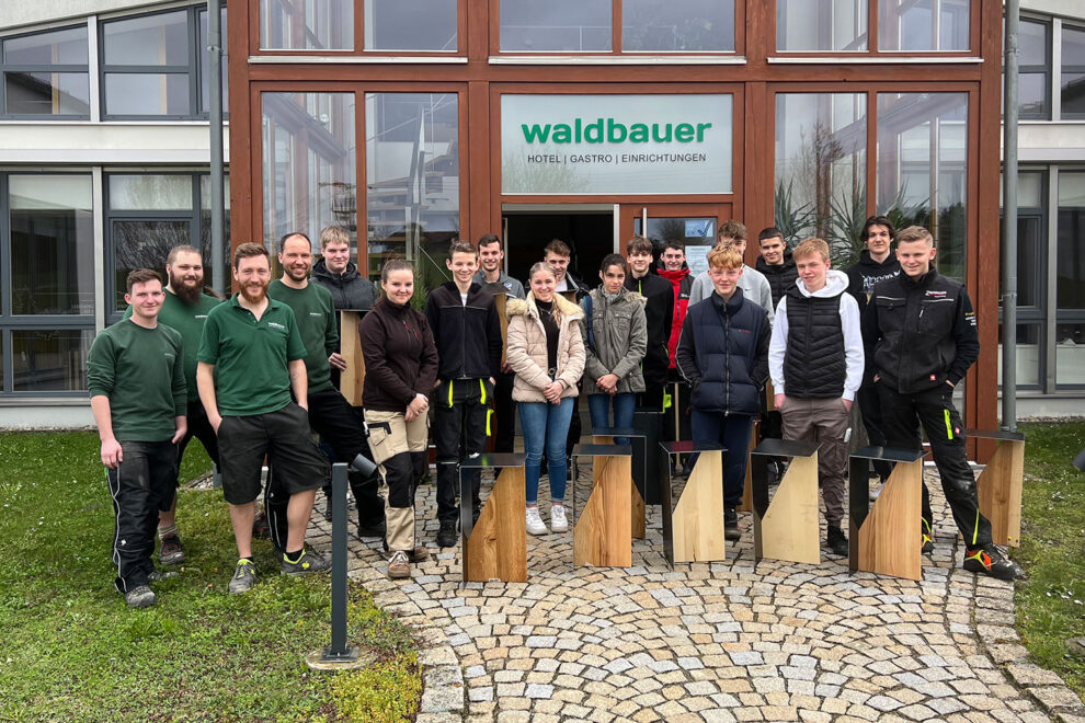 Schnuppertag 2023 bei Waldbauer - Ausbildung Schreiner/in