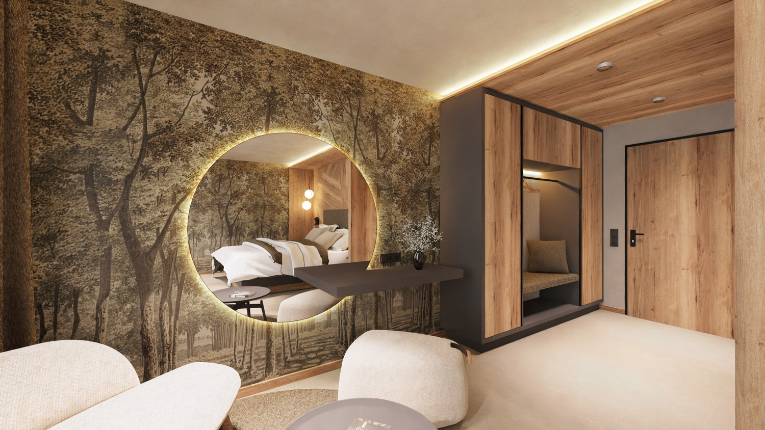 Hotelzimmer-Typ „Heimatglück“ - neu in der Waldbauer „Linie Naturell“ | 002